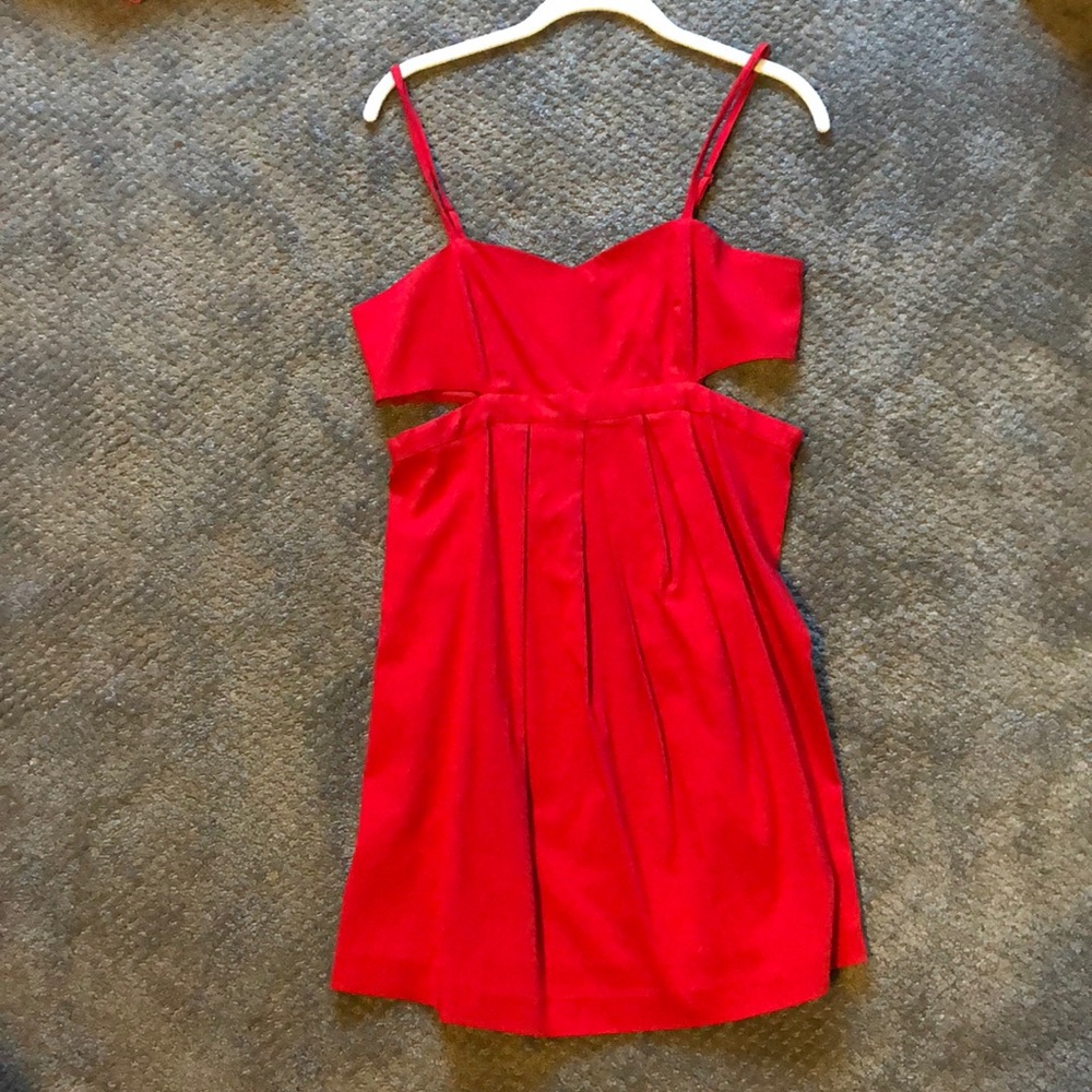 Women’s Red mini dress from Sparkle & Fade. Size L